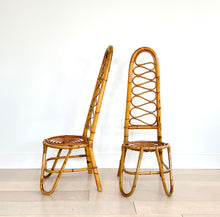 Load image into Gallery viewer, Italian Bamboo Chairs, 1960&#39;s
