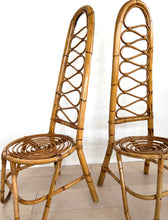 Load image into Gallery viewer, Italian Bamboo Chairs, 1960&#39;s
