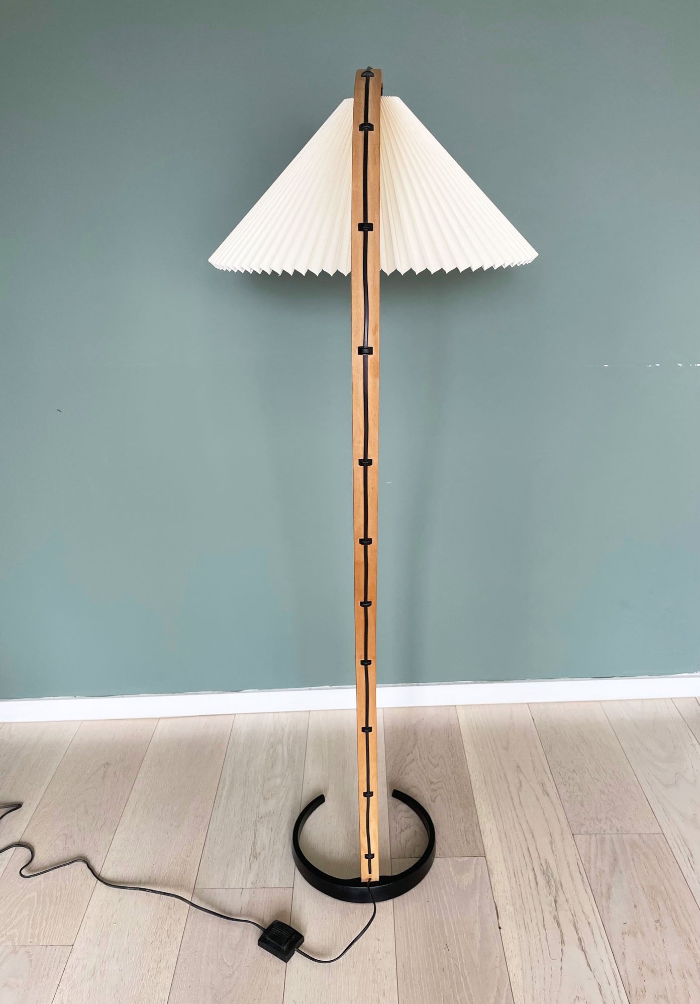 SOLD Caprani Bentwood Floor Lamp