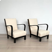 Load image into Gallery viewer, Asko Finland 1940&#39;s Chairs in Ivory Boucle
