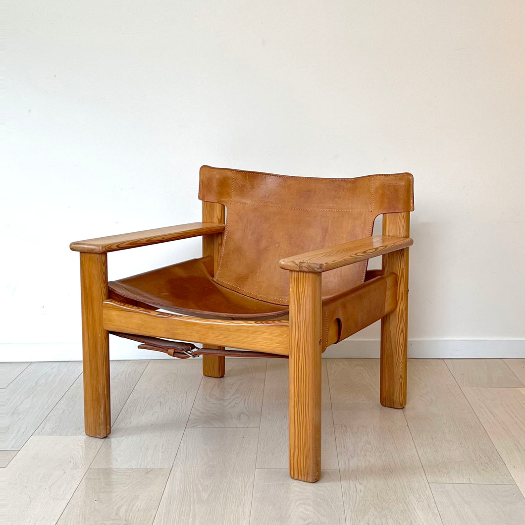 SOLD 1970's Karin Mobring for Ikea Leather 