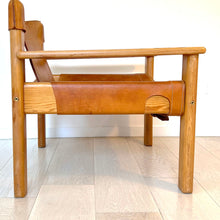 Load image into Gallery viewer, SOLD 1970&#39;s Karin Mobring for Ikea Leather &quot;Natura&quot; Chair
