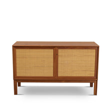 Load image into Gallery viewer, SOLD Alf Svensson Teak and Rattan Sideboard
