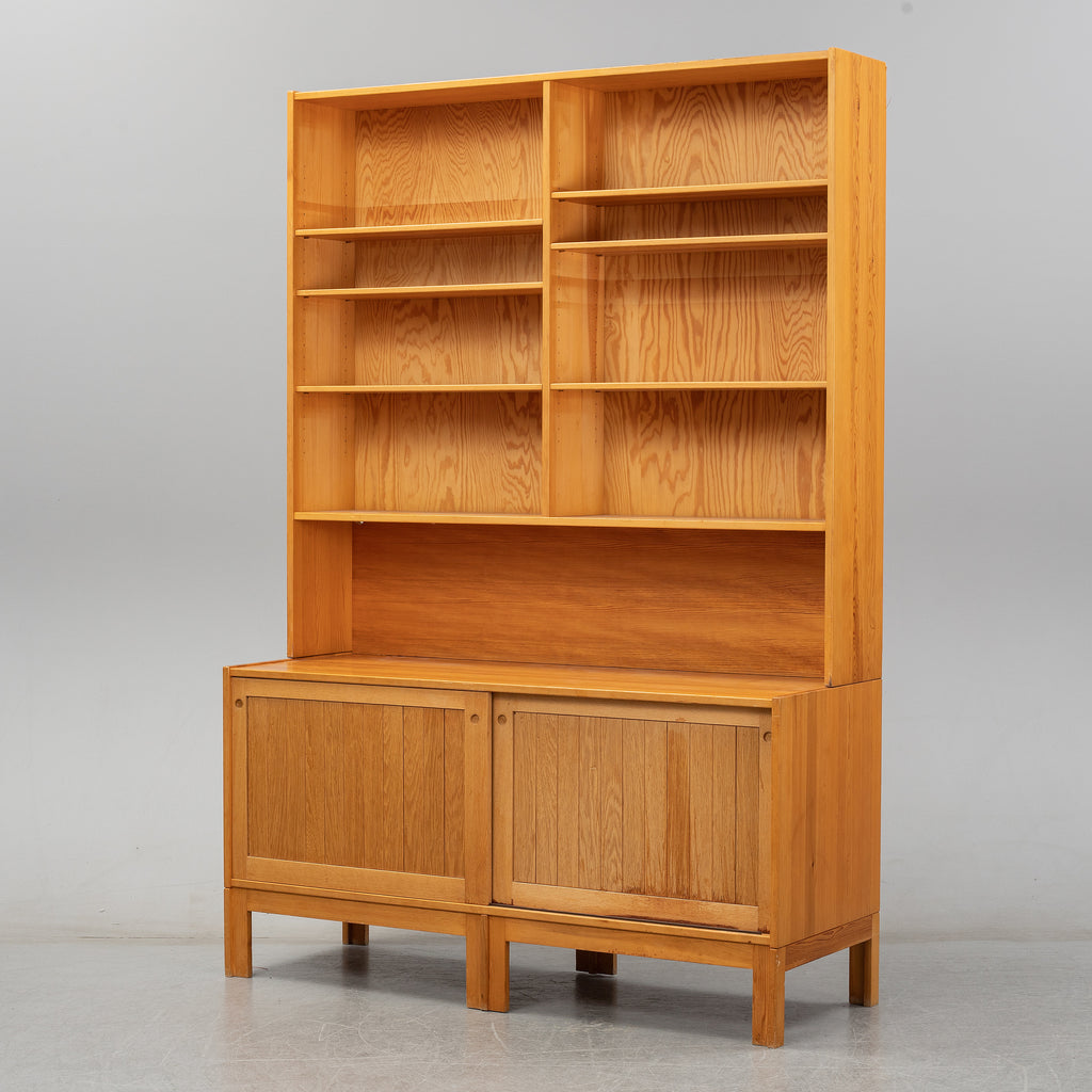 SOLID Danish Pine and Oak Bookcase