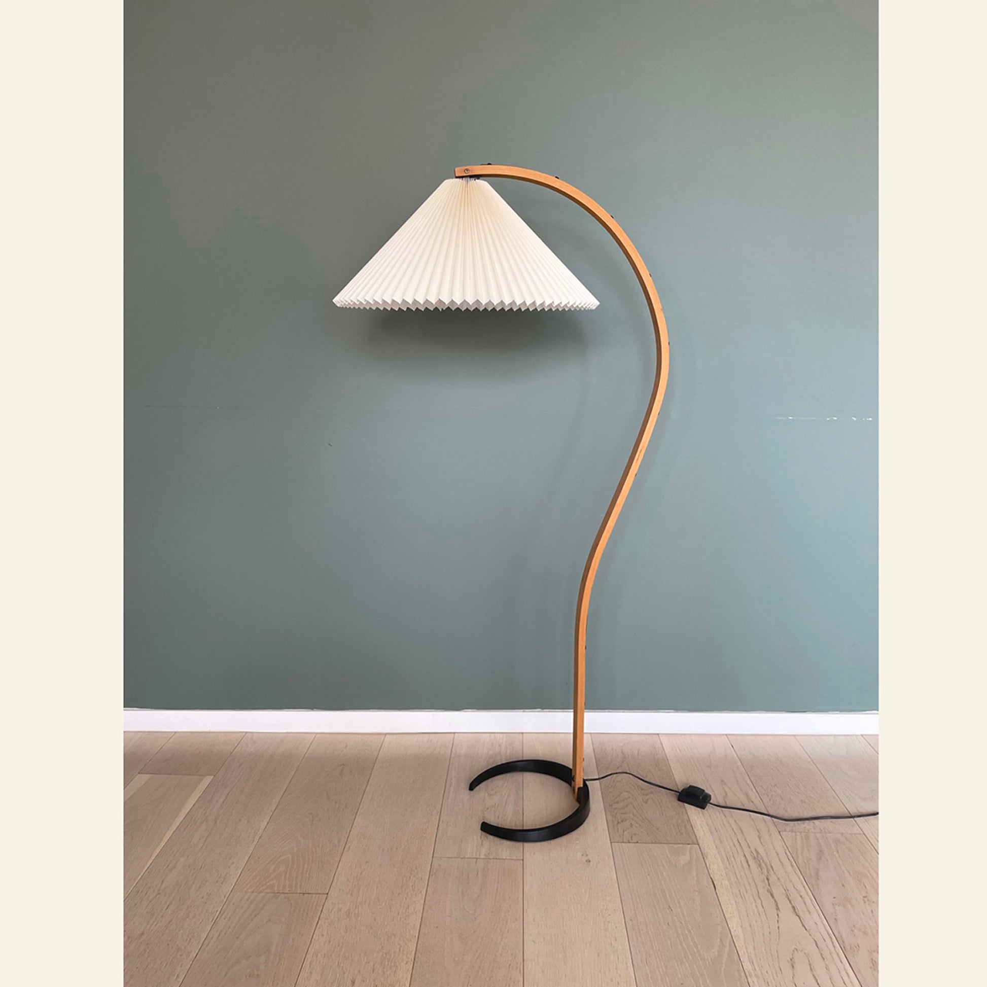 SOLD Caprani Bentwood Floor Lamp